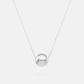 MAESTOSO MOON NECKLACE STERLING SILVER