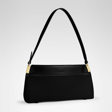 Aurora Baguette • Black & Canvas