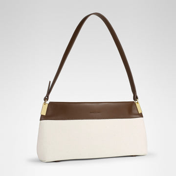 Aurora Baguette • Brown & Canvas
