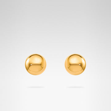 Moon Earrings • 18K Gold Vermeil