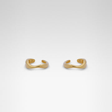 Serra Ear Cuffs • 18K Gold Vermeil