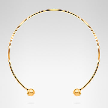Sphere Choker • 18K Gold Vermeil