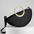 Maestoso Eclipse Black Vegan Leather Handbag