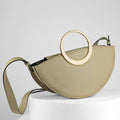 Maestoso Eclipse Oyster Vegan Leather Handbag