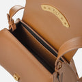 Maestoso Enso Camel Leather Handbag