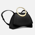Maestoso Enso Mini Black Leather Handbag
