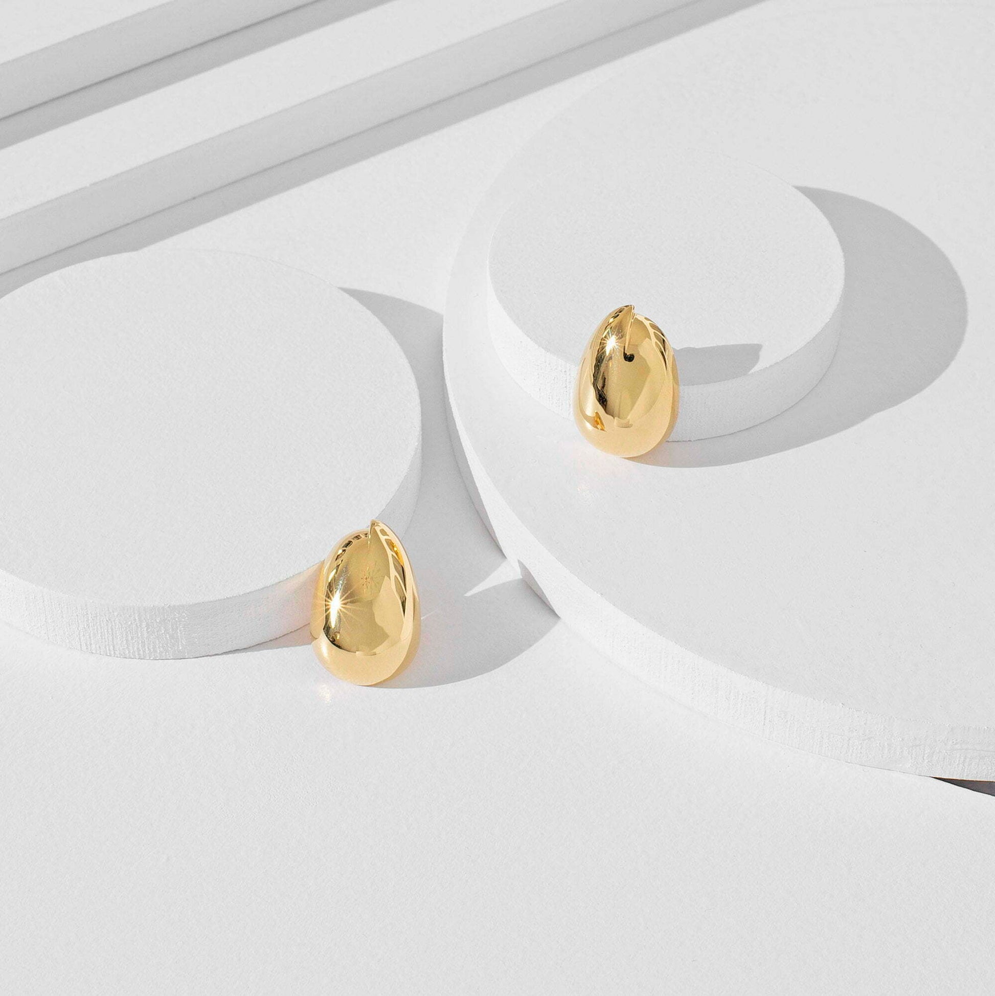 Maestoso Genesis Earrings 18K Gold Vermeil