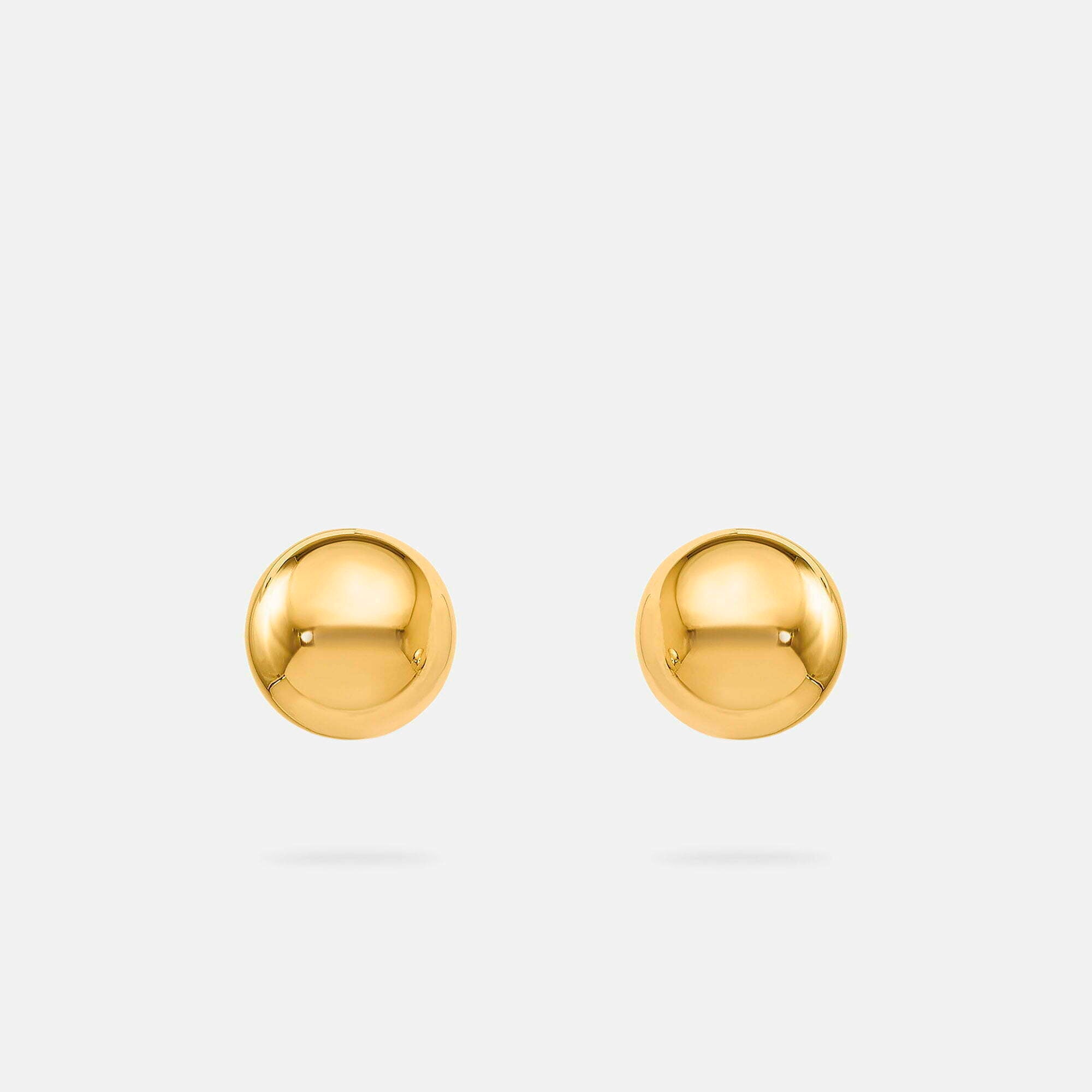 Moon Earrings • 18K Gold Vermeil