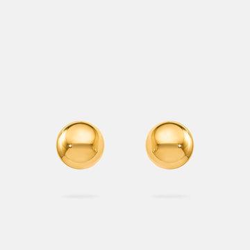 Moon Earrings • 18K Gold Vermeil