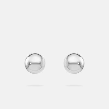 Moon Earrings • Sterling Silver