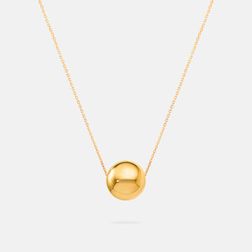 Moon Necklace • 18K Gold Vermeil