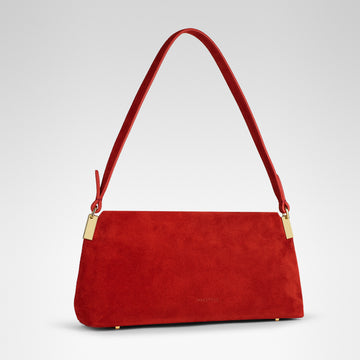 Aurora Baguette • Red Suede