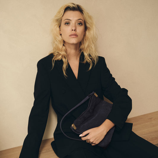 Aurora • Midnight Blue Suede
