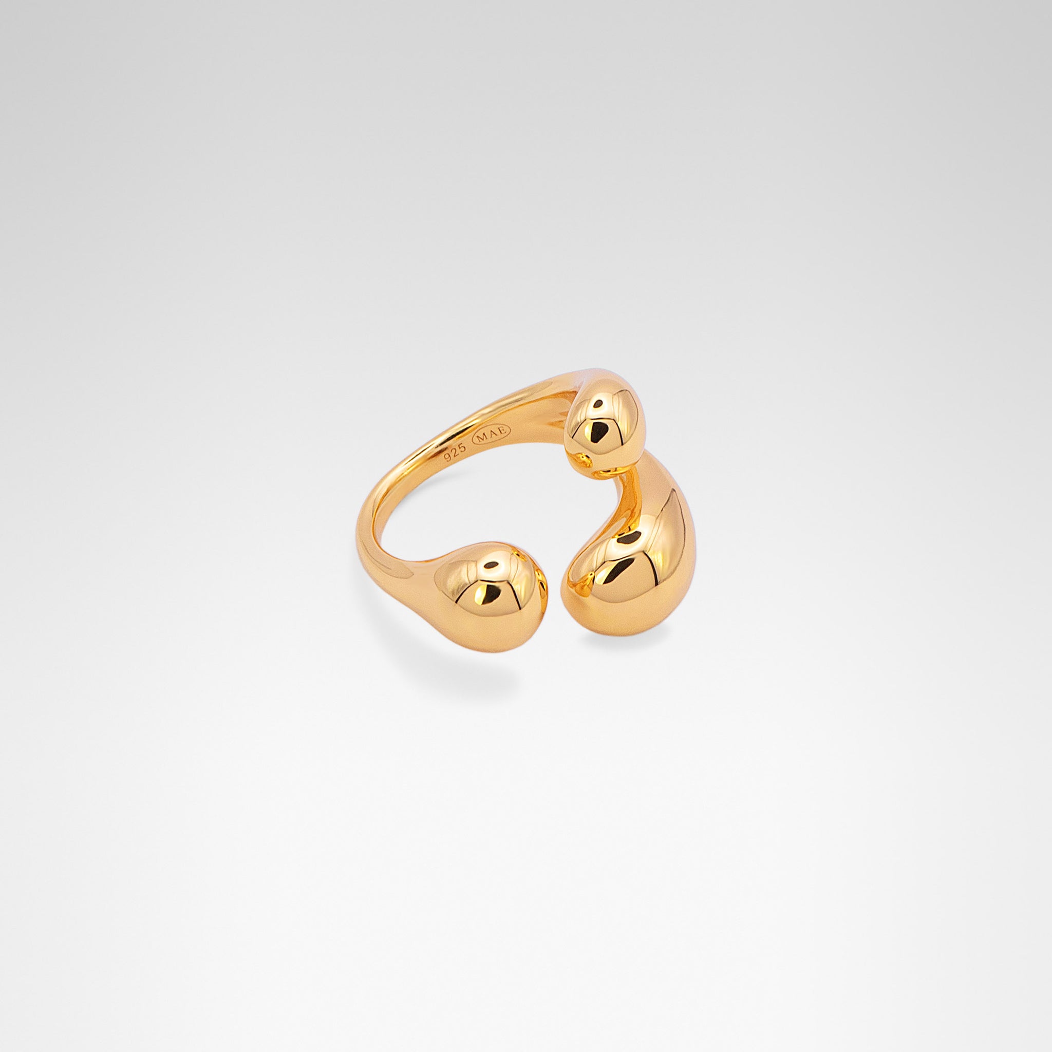 Bubble Ring • 18K Gold Vermeil