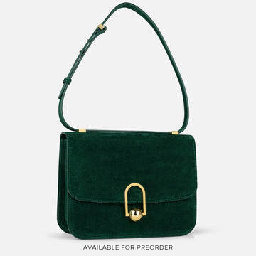 The Bee Bag • Emerald Suede