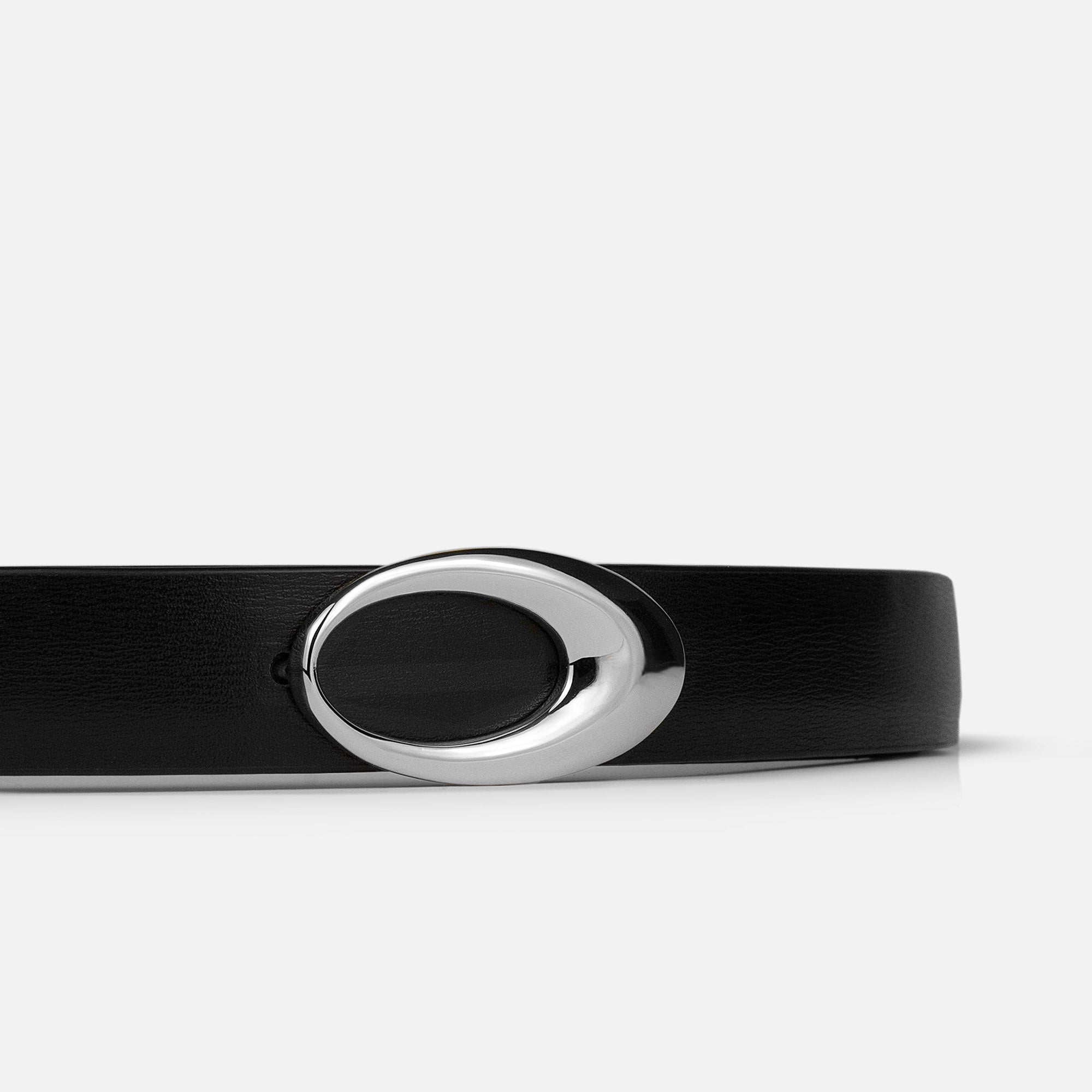 Black and Ivory Reversible Belt Amazon.com: Concitor Reversible Belt Wide BLACK/Charcoal  main image 3