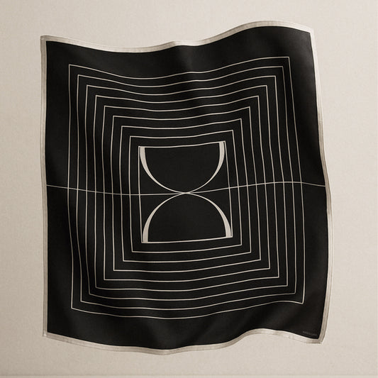 Monogram 90 • Black & Ivory