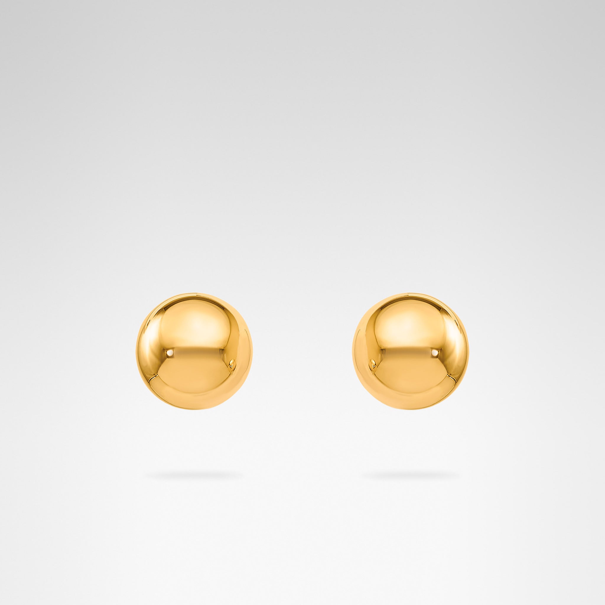 Moon Earrings • 18K Gold Vermeil