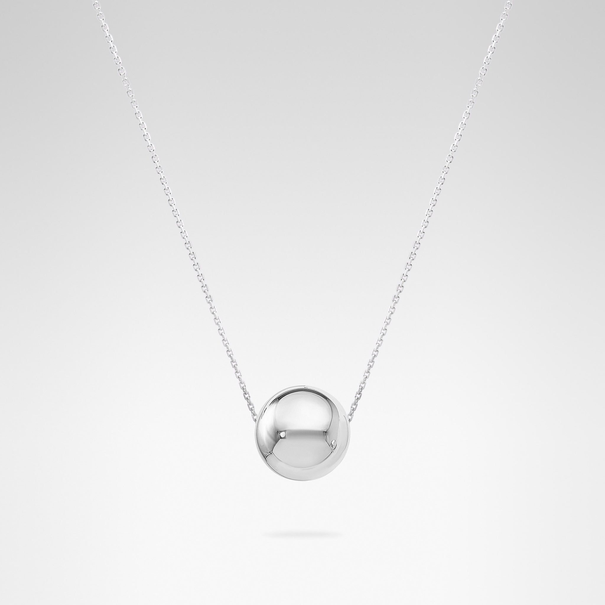 Moon Necklace • Sterling Silver