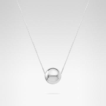 Moon Necklace • Sterling Silver