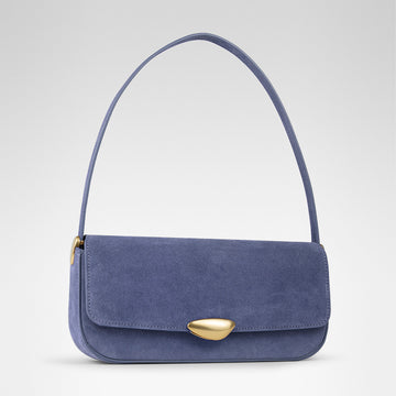 Noa Slim • Dusty Blue Suede