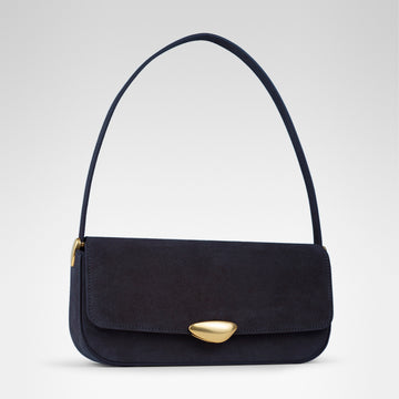 Noa Baguette • Midnight Blue Suede