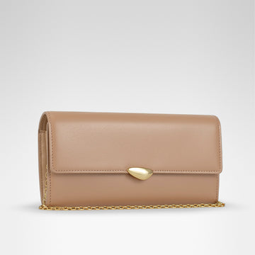 Noa Chain Wallet • Cappuccino