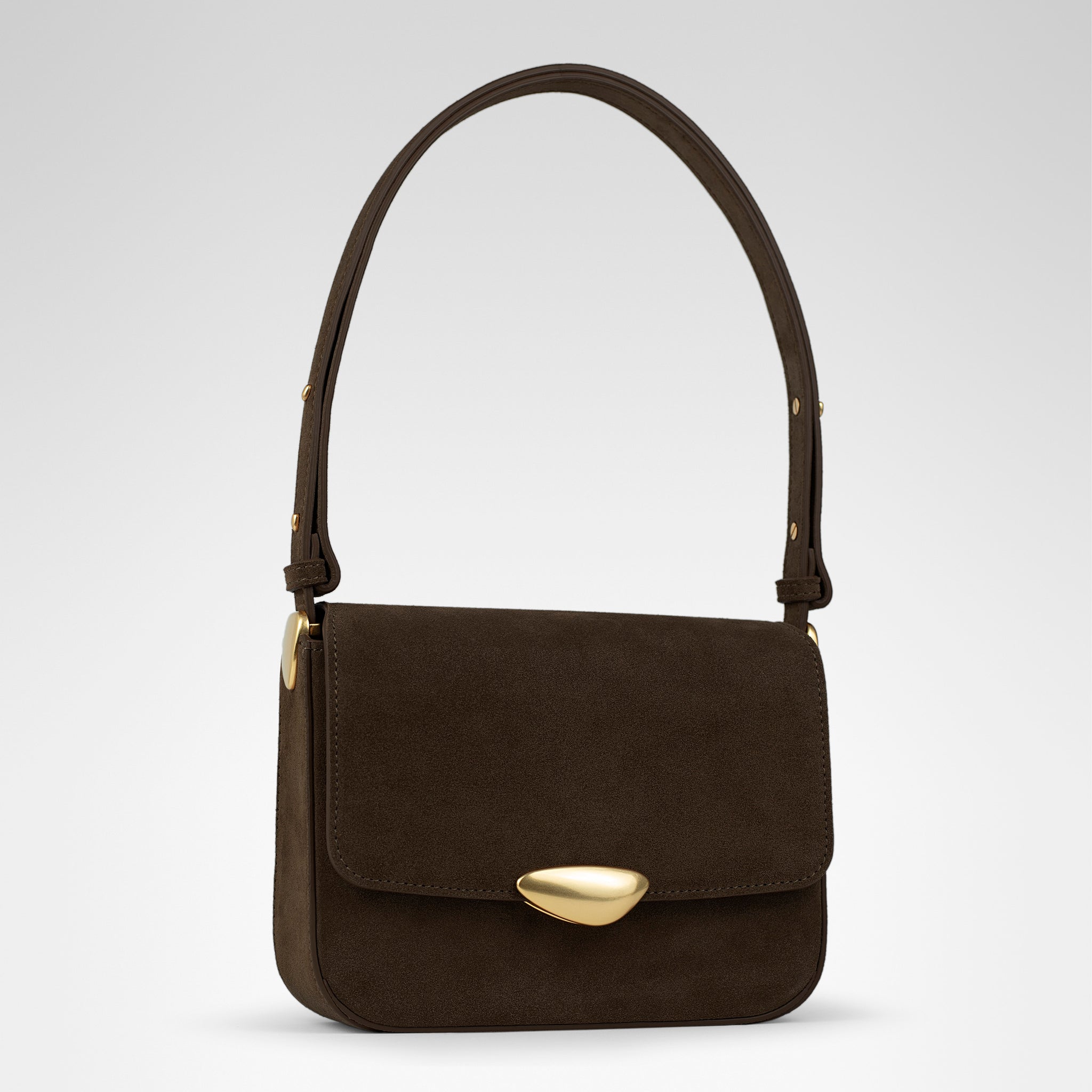 Noa Mini • Chocolate Suede