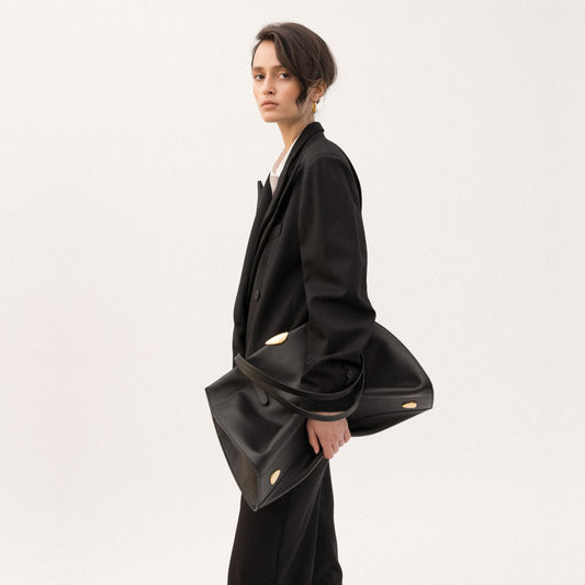 Noa Soft Tote • Black