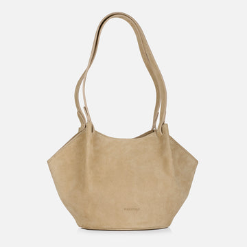 Shell Mini • Beige Suede