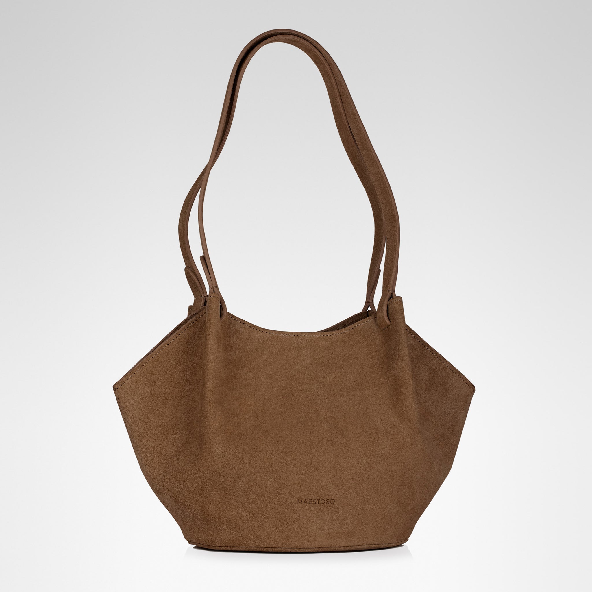 Shell Mini • Coffee Suede