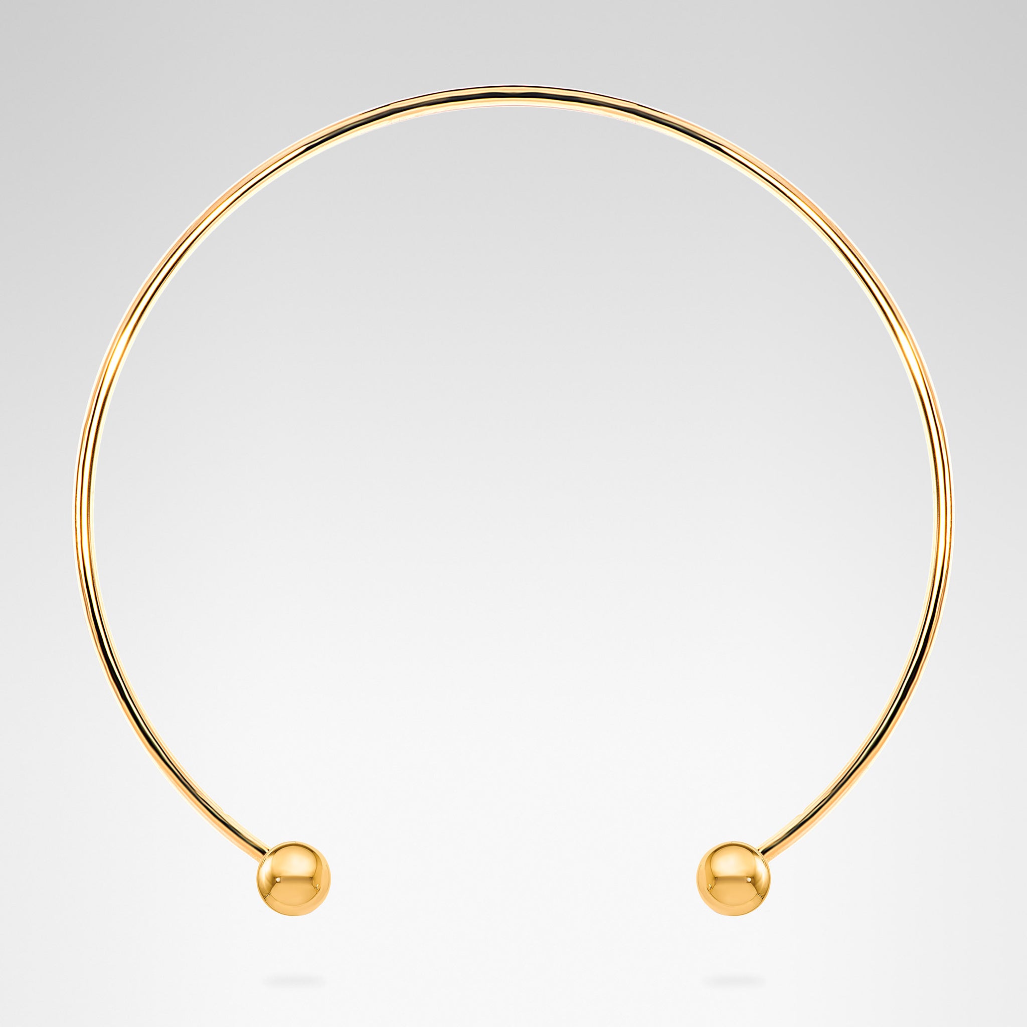 Sphere Choker • 18K Gold Vermeil