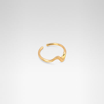 Waves Ring • 18K Gold Vermeil