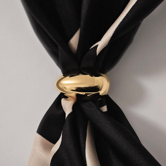 Origins Scarf Ring • Gold