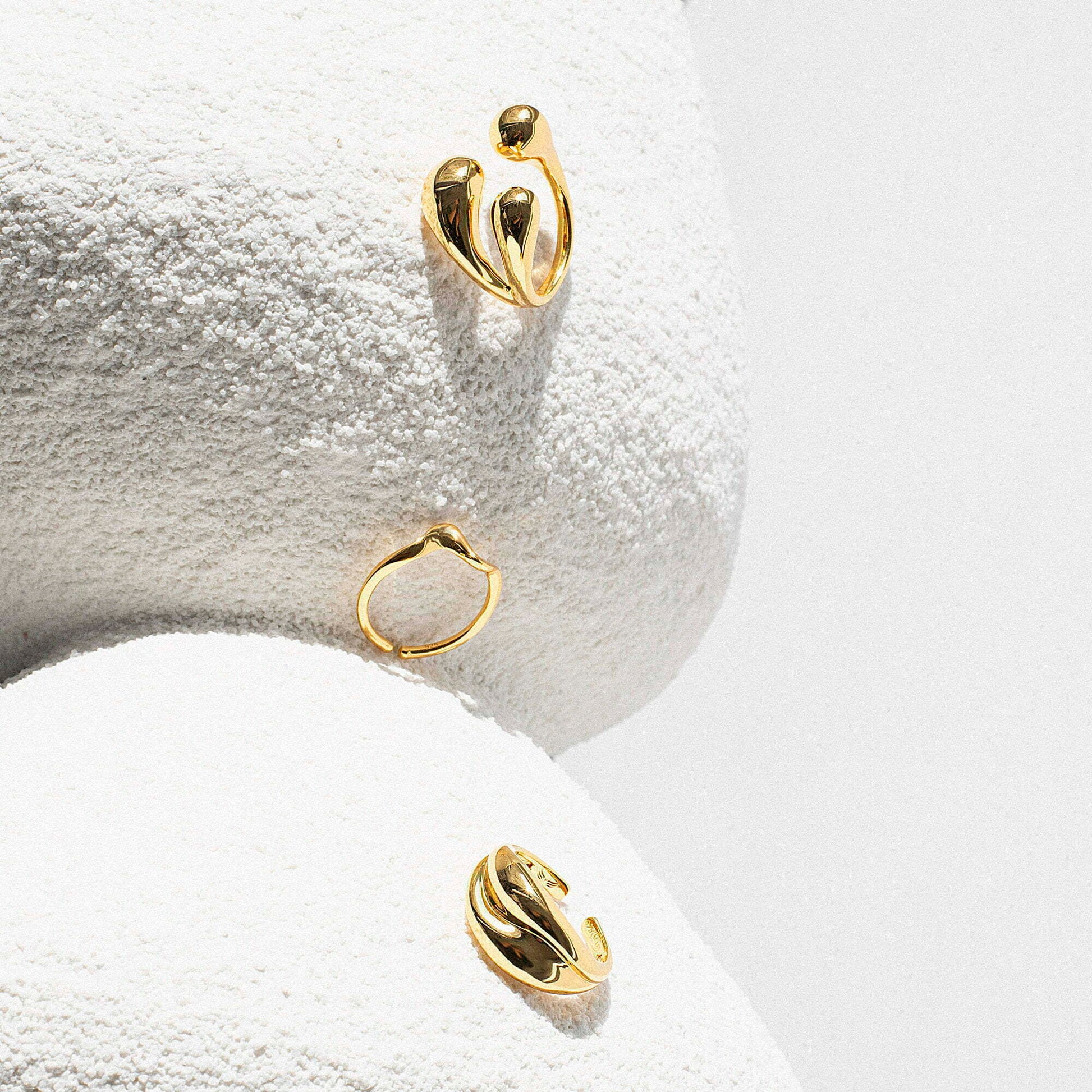 Maestoso Bubble Ring 18k Gold Vermeil