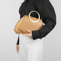 Maestoso Enso Camel Leather Handbag