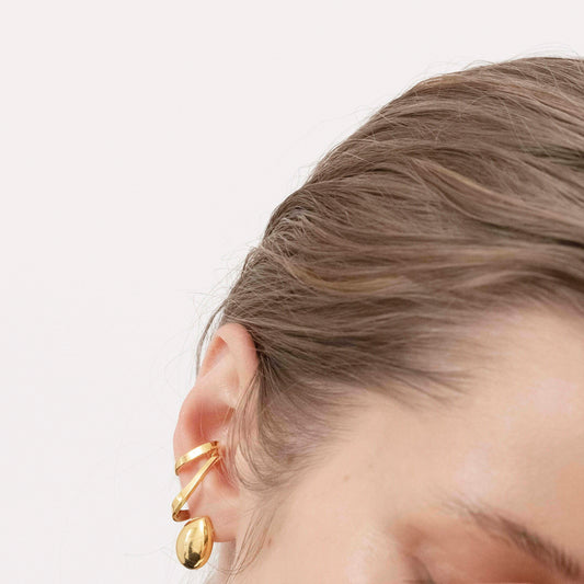 Maestoso Drop Earrings 18k Gold Vermeil